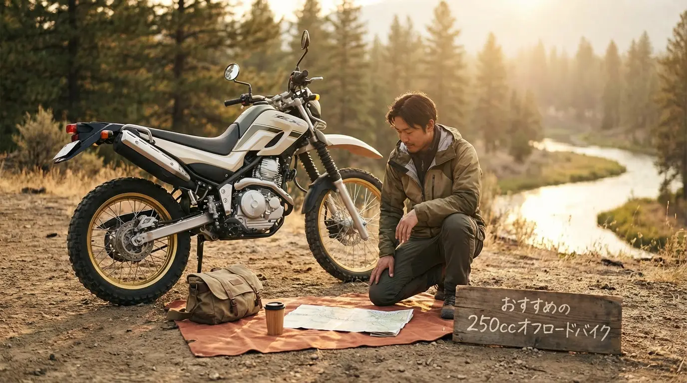 おすすめの250ccオフロードバイク 